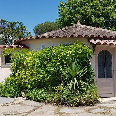 Studio villa château Currault Mougins Extérieur photo