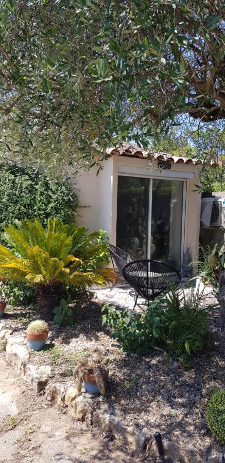 Studio villa château Currault Mougins Extérieur photo