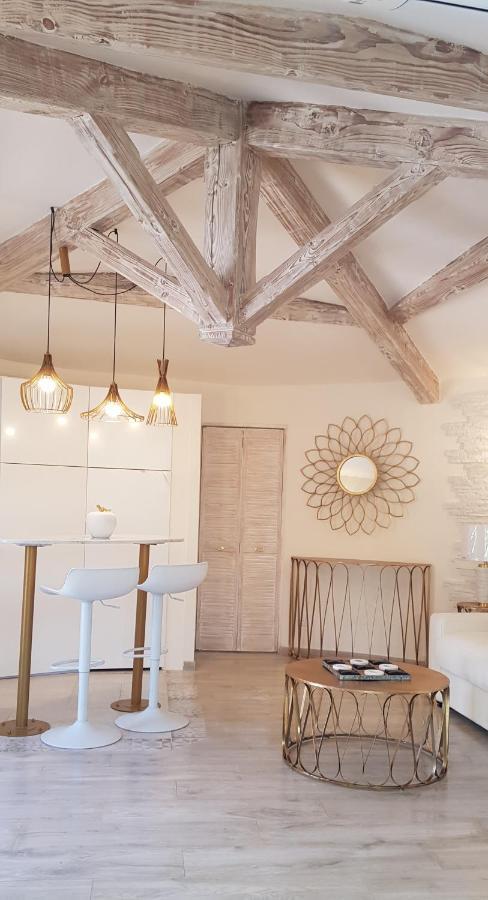 Studio villa château Currault Mougins Extérieur photo