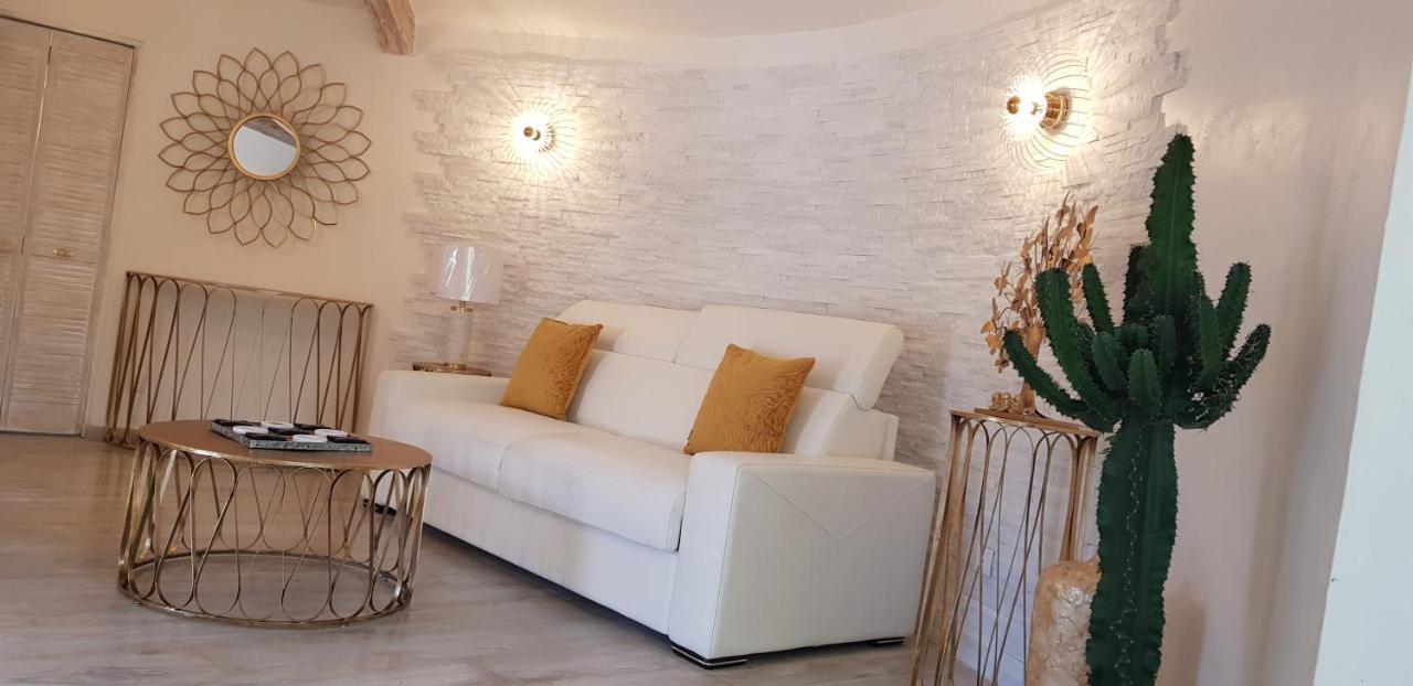 Studio villa château Currault Mougins Extérieur photo