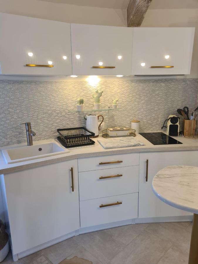 Studio villa château Currault Mougins Extérieur photo